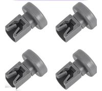 4 ruote for cestello superiore for lavastoviglie, compatibili con Aeg, compatibili con Electrolux, parti del kit ruota superiore for cestello for lavastoviglie