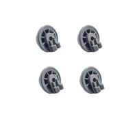 4 ruote per lavastoviglie e lavastoviglie, cestello inferiore, compatibile con Boschh, Siemens, Nef, Whirlpol
