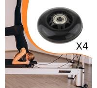 4 Ruote Per Pilates Reformer Resistenti All'usura Da 7 Cm, Facili Da