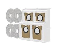 4 sacchetti antipolvere HEPA 4 pastiglie mop in microfibra compatibili con per X