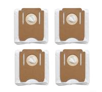4 sacchetti di ricambio per aspirapolvere Midea per S8+ progettati per compatibilità con percorsi d'aria S8+