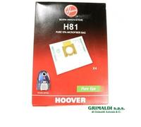 4 SACCHETTI H81 PURE EPA ASPIRAPOLVERE SCOPA ELETTRICA ORIGINALI HOOVER 35601865