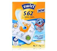4 sacchetti originali SWIRL S62 per aspirapolvere Siemens VS 70000... 71999 - Super