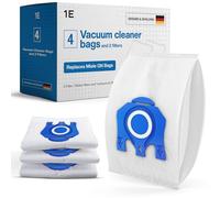 4 Sacchetti per aspirapolvere Miele [Complete C3 & C2, Classic C1, S8340] - Sostituisce GN con 1 filtro motore e 1 filtro dell'aria di scarico [S8000, S5000, S2000, S800 & S600]