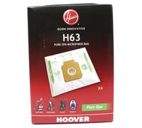 4 Sacchi Sacchetti di Microfibra per Aspirapolvere HOOVER Freespace Polvere CP