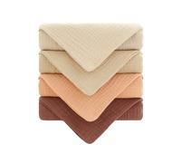 4 salviette in cotone per Cura delicata della pelle Asciugamano quadrato multiuso per per viso, mani e corpo Panno in cotone delicato facile da pulire