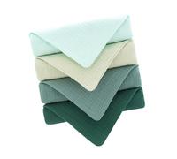 4 salviette in cotone per Cura delicata della pelle Asciugamano quadrato multiuso per per viso, mani e corpo Panno in cotone delicato facile da pulire