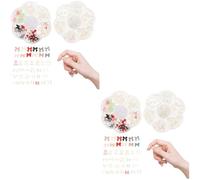 4 Scatole Charms Unghie 3d Fiocco e Farfalla in Resina, Decorazioni | Due Scatole Assortite, Brillantezza Duratura e Luster, per Gel, Occhiali, Cosplay e Uso