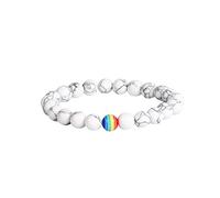 4 Scelta Coppia Gioielli di colore Bracciale di equilibrio Bracciale di strass unisex Braccialetto di yoga Braccialetto di perle di colore Bracciale naturale al quarzo Per Piccolo Bracciale Anelli