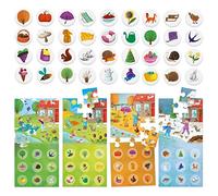 Headu- 4 Seasons Lotto Giochi Educativi Cultura Generale E Logica, Multicolore, 8.05959E+12