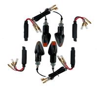 4 segnali di svolta a LED Resistenze nere [E -test Mark] - Aprilia Tuono 660