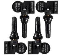 4 Sensori di pressione pneumatici TPMS di valvola in gomma per Jaguar F-Type 01.