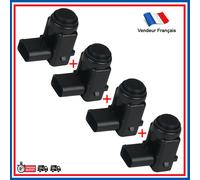 4 Sensori Parcheggio Nero Parte Anteriore Posteriori Angolare 3 Conn. KC01917