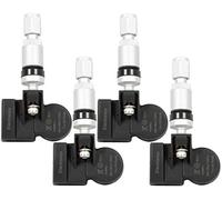 4 sensori RDKS TPMS per sistema di controllo della pressione dei pneumatici con valvola in metallo argento compatibili con B3 B4 D4 1er 2er 3er 4er