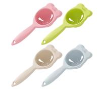4 separatori uova, separatore uova, tuorlo d'uovo, filtro proteico, filtro proteico, strumento di estrazione dell'uovo da cucina, separatore tuorlo d'uovo