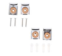 4 set / 16pcs serratura a specchio a specchio a specchio titolari di clip di