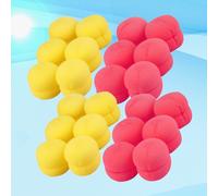 4 Set Bigodino per Capelli Palla di Spugna Creativo Fai da Te Strumento per Lo