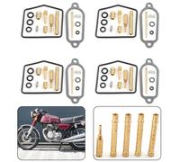 4 Set Carburatore Repair-Kit per Ricostruzione For-Honda CB350F Deluxe