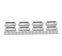 4 Set Clip Metallo Per Documenti Supporti Per Ufficio E Progetti Creativi Facili Usare E Resistenti Organizzazione Clip Fissaggio Per Menu 10 Pezzi * 4