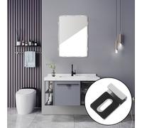 4 Set Clip Per Vetri Doccia Porta Specchio in Acciaio Inox Appendere Lo