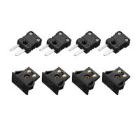 4 Set Connettori Mini J Termocoppia per Plug Maschio 220°C 428°F