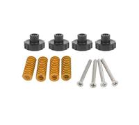 4 set di accessori for stampante 3D CR10 Vite a mano Dado Molla M3 M4 Kit di livellamento del letto caldo Ender3(M3)
