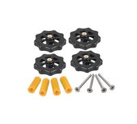4 set di accessori for stampante 3D CR10 Vite a mano Dado Molla M3 M4 Kit di livellamento del letto caldo Ender3(M4)