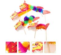 4 set di burattini cinesi Dragon Buraps Dragon Dragon Burattini Materiali fatti
