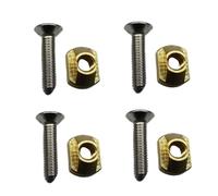 4 set di dadi a T per montaggio aliscafo, filettatura M8, robusti per Gold