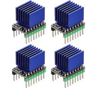 4 set di driver motore passo-passo per controller stampante 3D scheda madre Tmc2225 con dissipatore di calore driver passo-passo