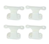 4 Set Di Fermaporta Per Camper Con Viti, Serrature Speciali Per Camper, Robuste Fibbie Per Porte In Plastica, Accessori Per Modifiche Al Rimorchio.