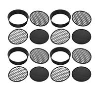 4 set di setacci da giardino - setaccio a maglie per terreno con tre dimensioni