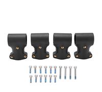 4 Set Drone agricolo in nylon da 20 a 20mm Adattatore connettore carrello di atterraggio a tre vie con giunto a T per drone vegetale RC