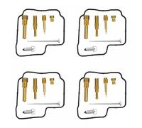 4 set kit di riparazione per la ricostruzione del carburatore motociclistico compatibile con CBR400rr CBR23 NC23 CB1 CB400F NC27(4 Sets)