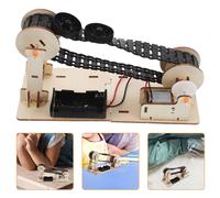 4 Set Kit Scientifici Da Te Per Cinghia Trasportatrice In Legno