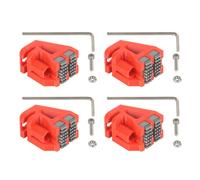 4 set per la pulizia della testina di stampa Bambu Make, spazzola per ugelli arancione e rossa