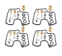 4 Set per Y&amaha YZF-R1 1998 1999 2000 2001 YZF R1 Kit di Riparazione Carburatore Motocicletta Parti di Ricostruzione Valvola Galleggiante