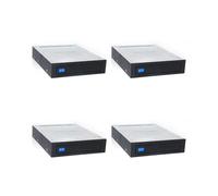 4 Set Rack Mobile Senza Vassoio Interno III da 2,5 un 3,5 Pollici, Senza Vassoio, per Backplane del Disco Rigido SSD HDD da 2,5 Pollici