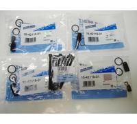 4 Set Riparazione Pumpedüseeinheit Reinz + 8 Viti VW Audi Seat Skoda 2,0l 16V