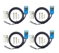 4 Set SN04N2 NPN Sensori di prossimità induttivi per sistemi di controllo di posizionamento e rilevamento limiti macchina utensile
