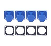 4 set Socket industriale 3 pin 16A IP44 Outlet impermeabile 220-250 V per energia