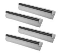 4 Set Testa per Mop a Rullo in Spugna Pva, Sostituzione Lavapavimenti | Assorbimento Elevato, Strizza senza Toccare L'acqua, per Pavimenti in Vinile e Laminato, Ufficio Bagno
