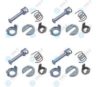 4 Set You.S Originale Rep.Serratura Cilindro Serratura Anteriore Sinistra per