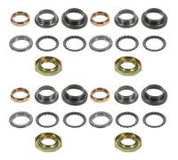 4 Sets Accessori Motorino Kit Cuscinetto Sterzo Della Ruota Cuscinetti Per Bici