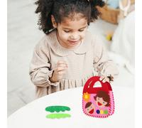 4 Sets Attività Creative Kit Lavoretti Bambini Mini Borsa Mano Di