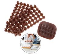 4 Sets Clay Pottery Stamp Cookie Decoration for Decorating Timbri Lettere
