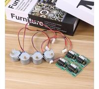 4 Sets Motor Motore Elettrico Passo-passo Compatibile Per Motori Elettrici