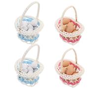 4 Sets Uova Finte Artificiali Mini Forniture Da Cucina Uovo Di Pasqua