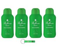 4 shampoo doccia Pino Silvestre Fresh Doccia Shampoo Gel Doccia Profumo Ginseng 250 ml + Portachiavi Beni Culinari