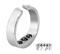 4 Sizes Anello Anti-russamento, Anello Anti-russamento Buona Notte Anello per Terapia Magnetica Anti Snoring, Anti-russare Russare Silenziatore Aiuti per Uomo E Donna M(5.2-5.8cm)